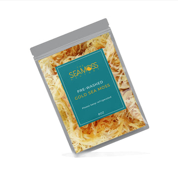 Pre-Washed Gold Sea Moss